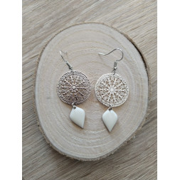 Boucle Mon Arabesque blanche