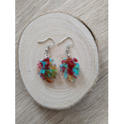 Boucle Feuillantine colorée