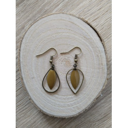 Boucle Gouttine bronze et...