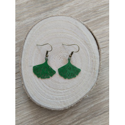 Boucle Ma ginkgo verte