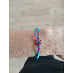 Bracelet bleu clair Ma...
