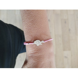 Bracelet rose Ma tortue