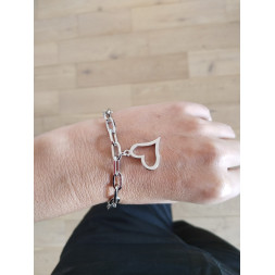 Bracelet Mes 3 cœurs