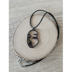 Collier Mon visage noir