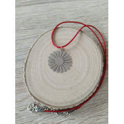 Collier rouge Soleil