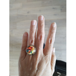 Bague Mon arbre de vie coloré