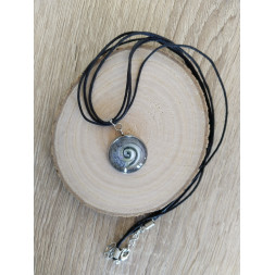 Collier Ma spirale grise