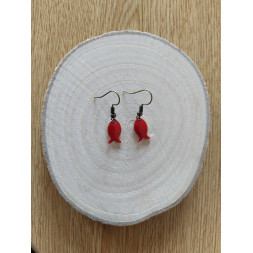Boucle d’oreille poisson