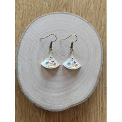 Boucle d’oreille triangle