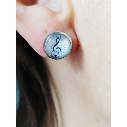 Boucle d’oreille musique