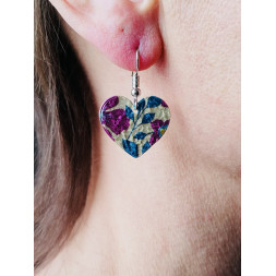 Cœur en boucle d’oreille