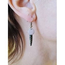 Boucle d’oreille contemporaine