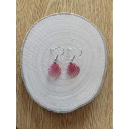 Boucle d’oreille en coquillage