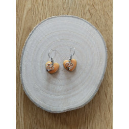 Boucle d’oreille cœur