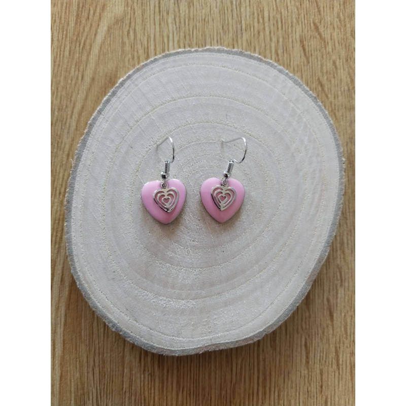 boucle d’oreille cœur