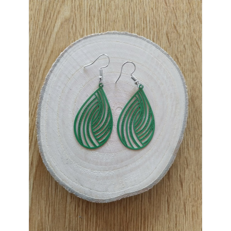 Boucle d’oreille en goutte