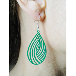 Goutte verte en boucle