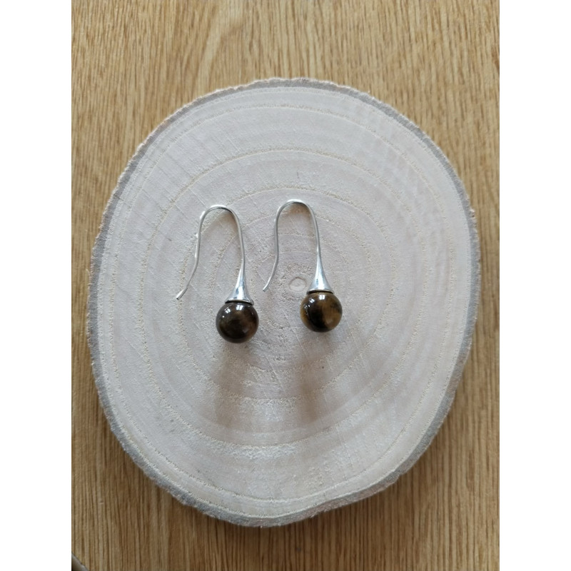 boucle d’oreille en Pierre de lune