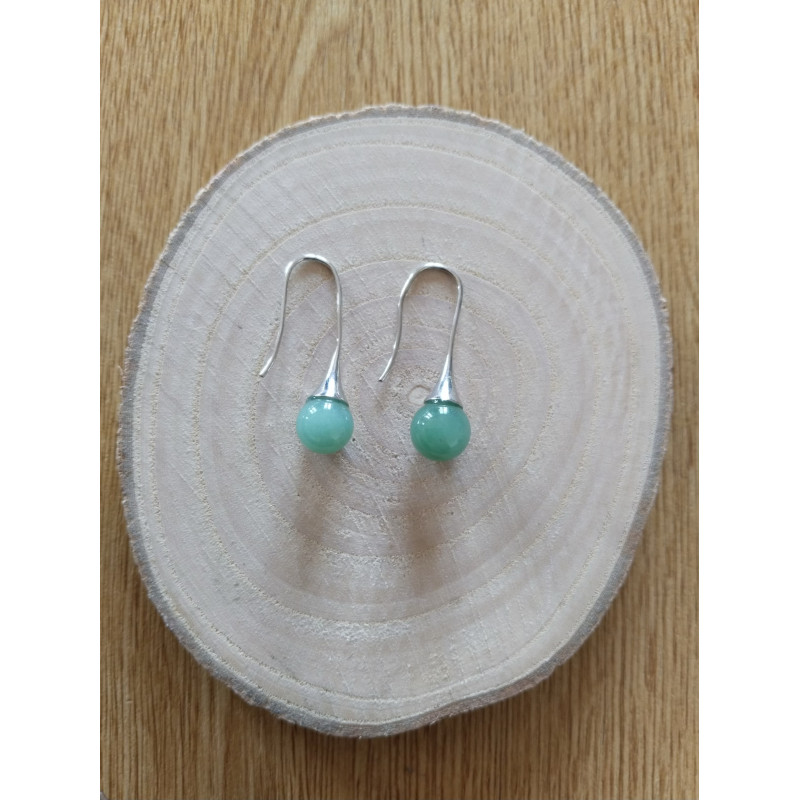 Boucle d’oreille en Pierre de lune