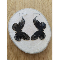 Boucle Mon grand papillon noir