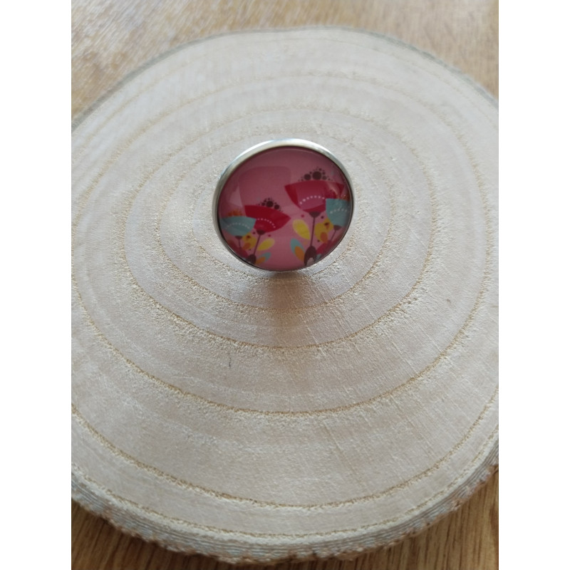 Bague coquelicot