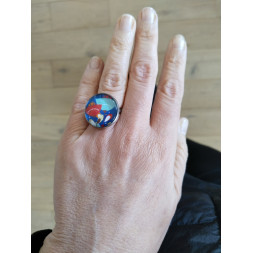 Des coquelicots en bague