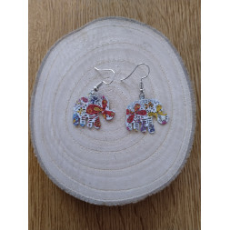 Boucle Mon éléphant coloré