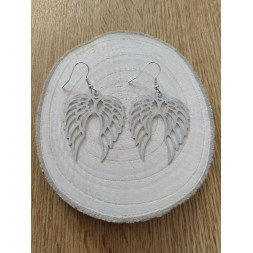 Boucle Mes ailes argentées