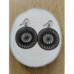 Boucle Ma jolie rosace noire