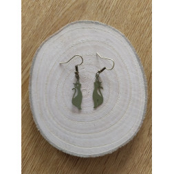 Boucle Mon chat kaki