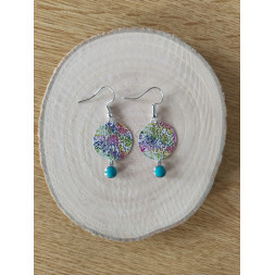 Boucle Ma rosace colorée
