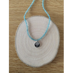 Collier bleu Arboréa