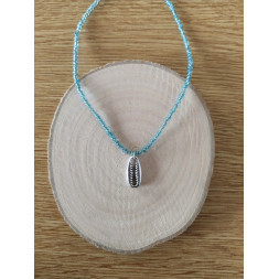 Collier bleu turquoise Mon...
