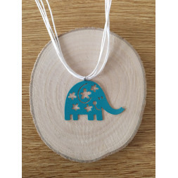 Collier Mon éléphant bleu...