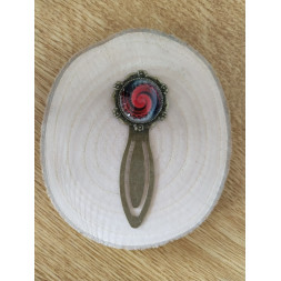 Marque-page Ma spirale rouge