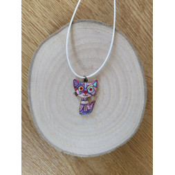 Collier Mon chat Arlequin...