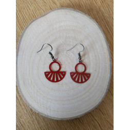 Boucle Mon Amaziona rouge