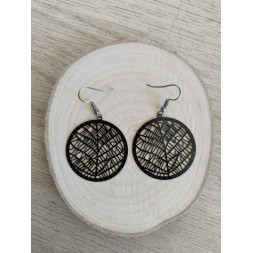 Boucle d’oreille graphique