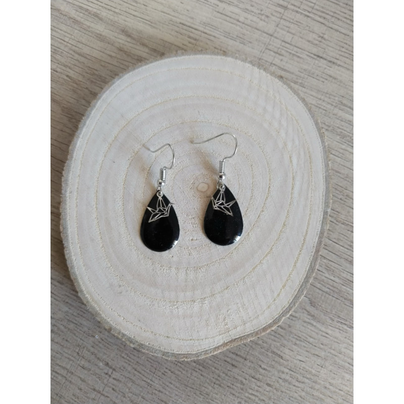 boucle d’oreille colibri
