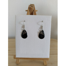 Boucle d’oreille petit colibri