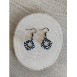 Boucle d’oreille géométrique