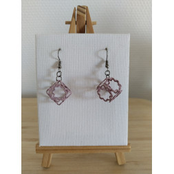 Boucle d’oreille géométrique