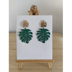 Boucle jungle tropicale verte