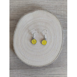 Boucle d’oreille horloge