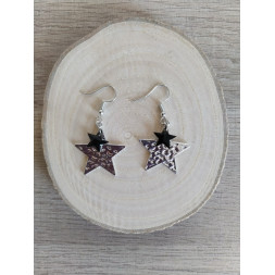 Boucle d’oreille aux 2 étoiles
