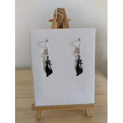 Boucle d’oreille chat