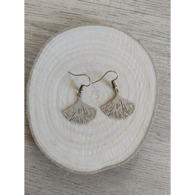 Boucle d’oreille Ginkgo Balboa