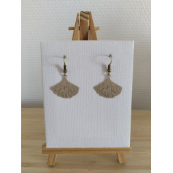 Boucle d’oreille Ginkgo