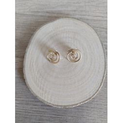 boucle d’oreille petite spirale