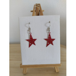 Boucle d’oreille étoilée
